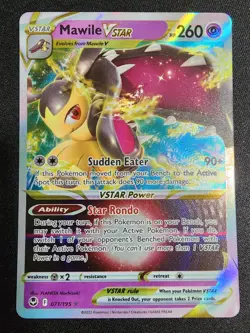 Mawile VSTAR - 071/195 - Ultra Rare Holo - Pokemon TCG Card Silver Tempest NM/M - Image 1