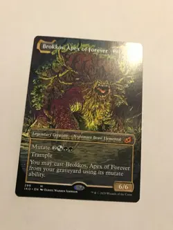MTG English Showcase Brokkos Apex Of Forever NM Ikoria: Lair of Behemoths #299 - Image 1
