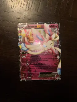 Sylveon EX Pokemon Card Holo Rare XY Radiant Collection RC21/RC32 - Image 1