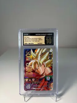 CGC PRISTINE 10 2024 Bandai Super Dragon Ball Heroes TCG Card ABS-24 Son Goku - Image 1