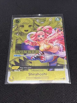 Shirahoshi (Winner Pack Vol. 6) OP03-116 One Piece Promotion Cards Foil - Image 1