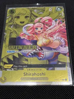 Shirahoshi (Winner Pack Vol. 6) OP03-116 One Piece Promotion Cards Foil - Image 3