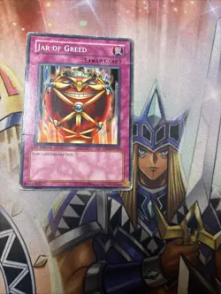 Yu-Gi-Oh TCG Starter Deck 2006 #YSD-EN036 Jar of Greed 1st Edition Common HP - Image 1