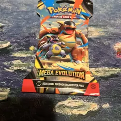 Pokemon Mega Evolution Booster Pack - 10 Cards / Pack - kangaskhan art sealed - Image 2