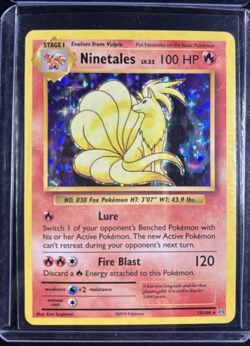 Pokemon Holo Evolves (4) Card Lot Vulpix Ninetales (#14) - Image 4