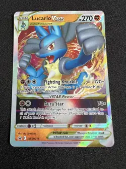 Lucario VSTAR - SWSH214 SWSH: Sword & Shield Promo Cards Promo NM - Image 1