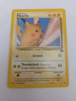 Pokemon TCG Pikachu 1995 Promo Card - Image 1
