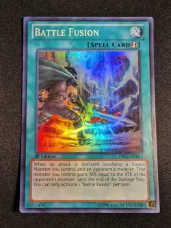 Yu-Gi-Oh! Battle Fusion DRLG-EN017 1st Edition Super Rare NM - Image 1