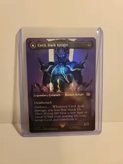 Cecil, Dark Knight (Borderless) Final Fantasy Foil - Image 1