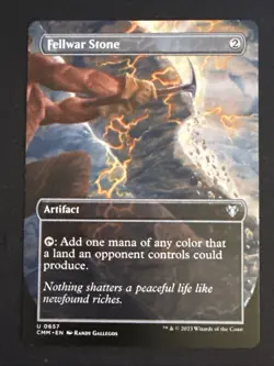 1x Fellwar Stone (657) Commander Masters LP MTG Magic the Gathering x1 MKE - Image 1