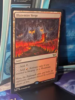 Blazemire Verge MTG Duskmourn: House of Horror Regular - Image 2