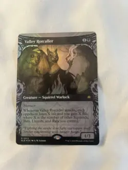 Valley Rotcaller Showcase Foil NM/M MTG Bloomburrow Magic The Gathering - Image 1