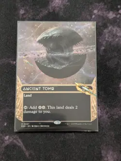 Ancient Tomb (0001) Borderless English Magic The Gathering Edge of Eternities - Image 1