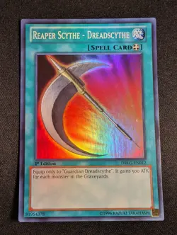Yu-Gi-Oh! Reaper Scythe - Dreadscythe DRLG-EN012 1st Edition Super Rare NM - Image 1
