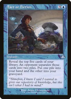 1x Fact or Fiction (RETRO FOIL) - NM - See Pic for Set - SPARROW MAGIC - Image 1