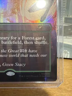 Three Visits R1991 Foil - Secret Lair Marvel x Magic Lucas Werneck NM Spider-Man - Image 3