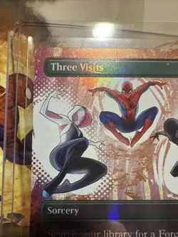 Three Visits R1991 Foil - Secret Lair Marvel x Magic Lucas Werneck NM Spider-Man - Image 5