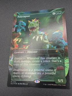 Polyraptor 2194 Foil MTG Secret Lair - Pack Fresh - - Image 2