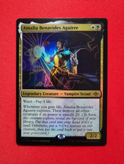 Amalia Benavides Aguirre #221 x1, NM/Mint, MTG Lost Caverns of Ixalan, FOIL - Image 1
