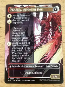 Magic the Gathering Final Fantasy Joshua, Phoenix's Dominant Borderless - Image 2