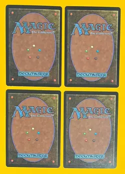 MTG BLACK KNIGHT (x4) Beta (OldManMTG 012-039) - Image 2