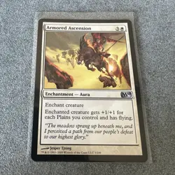 Armored Ascension - Magic The Gathering MTG 2010 Core Set M10 #3/249 - Image 1