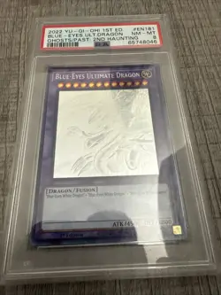 Yu-Gi-Oh Blue-Eyes Ultimate Dragon Ghost Rare 1st Edition GFP2-EN181 PSA 8 - Image 2
