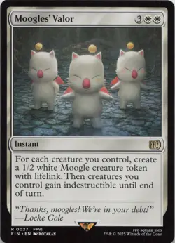 Moogles' Valor R FINAL FANTASY 27 LP-NM - Image 1