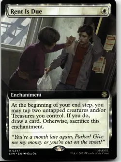 MTG: Rent Is Due (Extended Art) - Marvel's Spider-Man #247 R Normal NM - Image 1