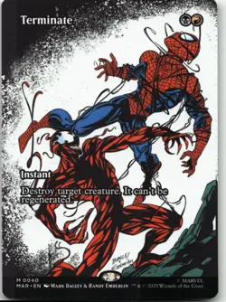 MTG: Terminate (Borderless) - Marvel Universe Eternal-Legal #40 M Normal NM - Image 1