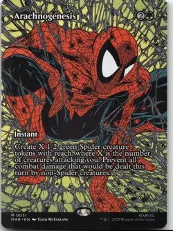 MTG: Arachnogenesis (Borderless) - Marvel Universe Eternal-Legal #31 M Normal NM - Image 1