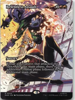MTG: Relentless Assault (Borderless) - Marvel Universe Eternal-Legal #25 M Norma - Image 1