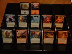 Magic the gathering Casual Deck, Blue and Red Elemental pauper deck - Image 1