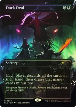 MTG Dark Deal (Rainbow Foil) Secret Lair Drop Foil - Image 1