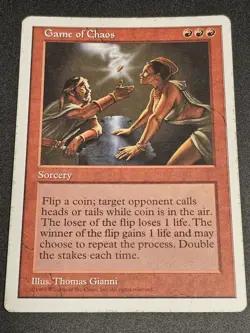 Magic the Gathering MTG: 5th Edition: GAME OF CHAOS - Image 1