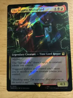 The Master, Multiplied (Extended Art) (Surge Foil) Universes Beyond: Doctor Who - Image 1