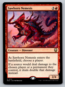 Sawhorn Nemesis R 0112 Modern Horizons 3 Regular - Image 1
