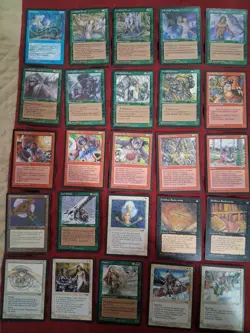 Magic The Gathering Alliances Partial Set 171/199 Lp/NM Condition - Image 3