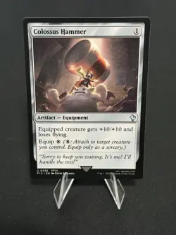 MTG Commander FIN U Colossus Hammer #0338 - Image 1