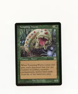 Tempting Wurm Onslaught Magic the Gathering b - Image 1
