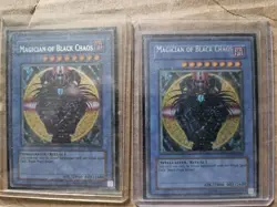 Yugioh Magician of Black Chaos PP01-EN001 Secret Rare Misprint - Image 1