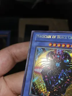 Yugioh Magician of Black Chaos PP01-EN001 Secret Rare Misprint - Image 3