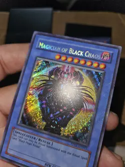 Yugioh Magician of Black Chaos PP01-EN001 Secret Rare Misprint - Image 4