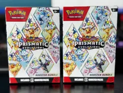 Pokemon Prismatic Evolutions Booster Bundle New Sealed-Lot of 2 - Image 1