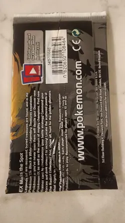 Pokemon Black & White Legendary Treasures Booster Pack NEW Sealed Mewtwo Art - Image 2