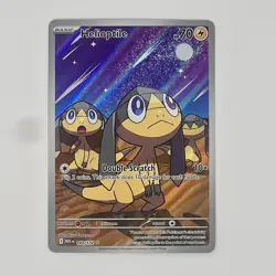 Pokemon MEGA EVOLUTION Helioptile 143/132 English NM Illustration Rare NM - Image 1