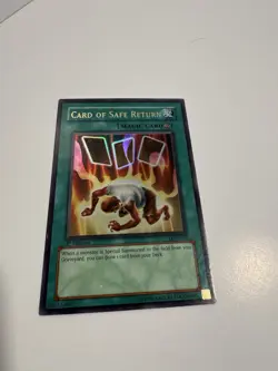 Card of Safe Return LON-029 Ultra Rare 1st Edition Yugioh NM - Excellent - Image 3