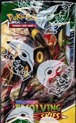 SWSH Evolving Skies SEALED Booster Box (36 Packs of Pokemon Cards) - Image 3