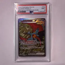 2025 POKEMON ROARING MOON EX #162 PSA 9 MINT PRISMATIC EVOLUTIONS SIR - Image 1