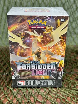 *SEALED* *RARE!!* Pokemon TCG ~ Forbidden Light Build and Battle Box ~ Sun Moon - Image 1
